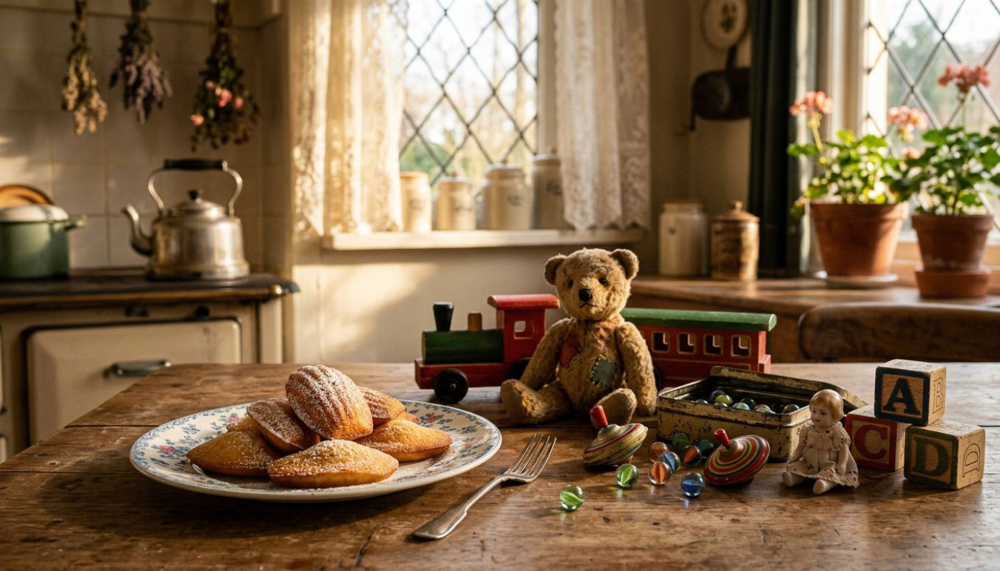 Souvenirs d’enfance et madeleines de Proust revisités